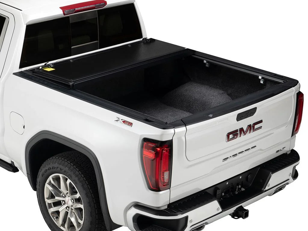 2019 | with Limited 7" 1500 Hard Tri-Fold | Bed - Chevy/GMC Ltd/Lgcy Gator 2018, (78.9") 6' 2014 Bed Compatible Cover GC14019 Truck RealTruck Tonneau by Silverado/Sierra EFX