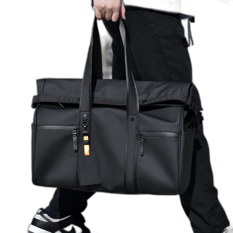 Business Bag Women'S Bag Dry Wet Trip Leather Waterproof Luggage And Feel Sports Bag And Large Separation Capacity Travel Handbag And Fitness Men'S