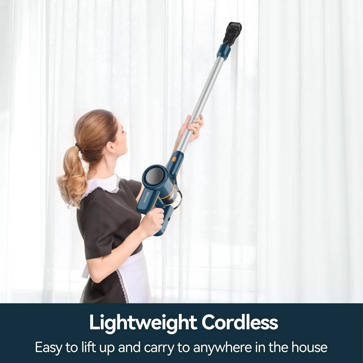 Pet Floor Home mAh Carpet Battery, Cordless Powerful Vacuum 6-in-1 up Vacuum M5 Hard Runtime, Cleaner for 2200 with Cleaner, Mins to Wnkim 35 Lightweight Hair, Vacuum Stick