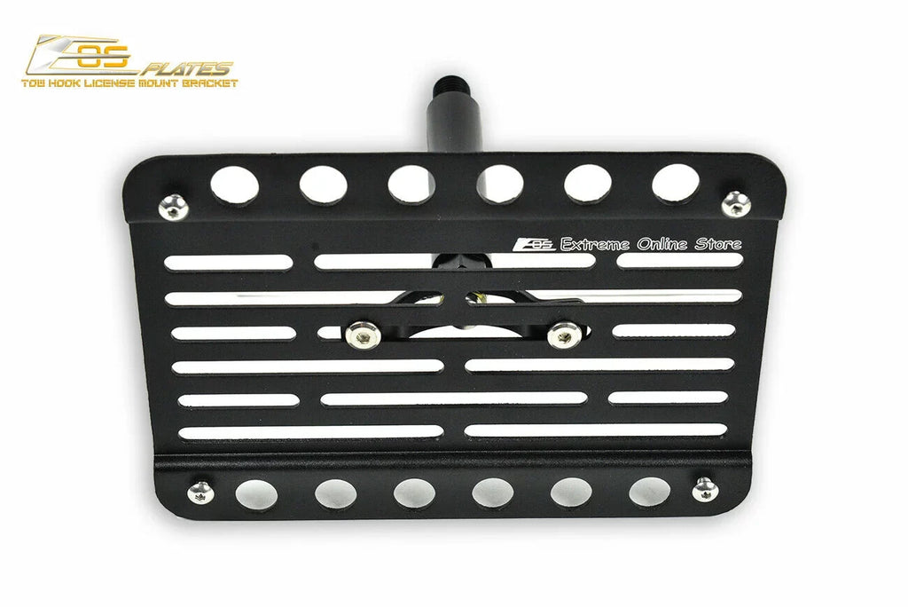Hook Version Tow Store Online Extreme Mini Cooper Bracket for | Relocator Plate License Size) Replacement 1 Mount EOS Bumper Front Tow-119 Plate (Mid 2014-Present