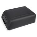 2004-2008 LEATHER Ford PAD BLACK CENTER For LID Teledu REST CONSOLE F-150 COVER ARM