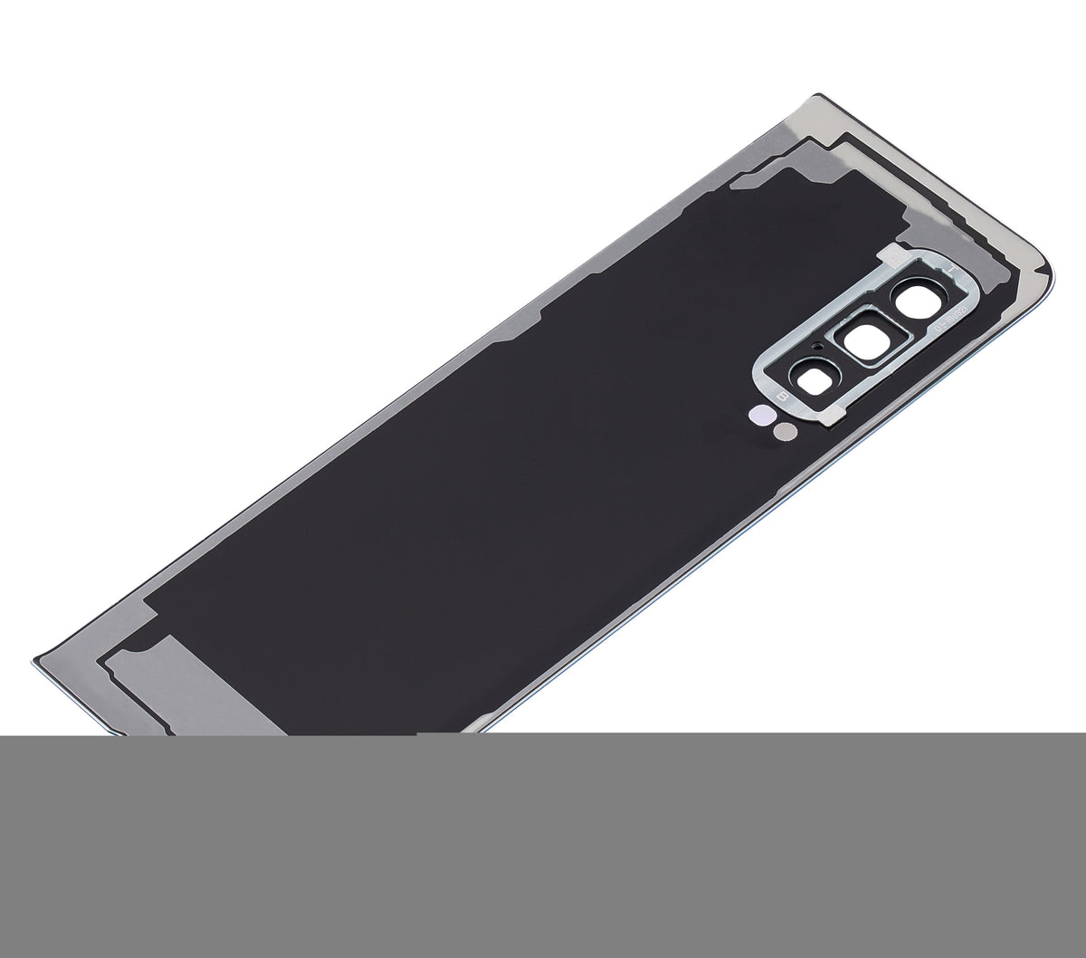 Cover With (F900) Plus) Silver) Glass Back 4G Fold Compatible Samsung Replacement Camera (Aftermarket Galaxy Lens (Space For
